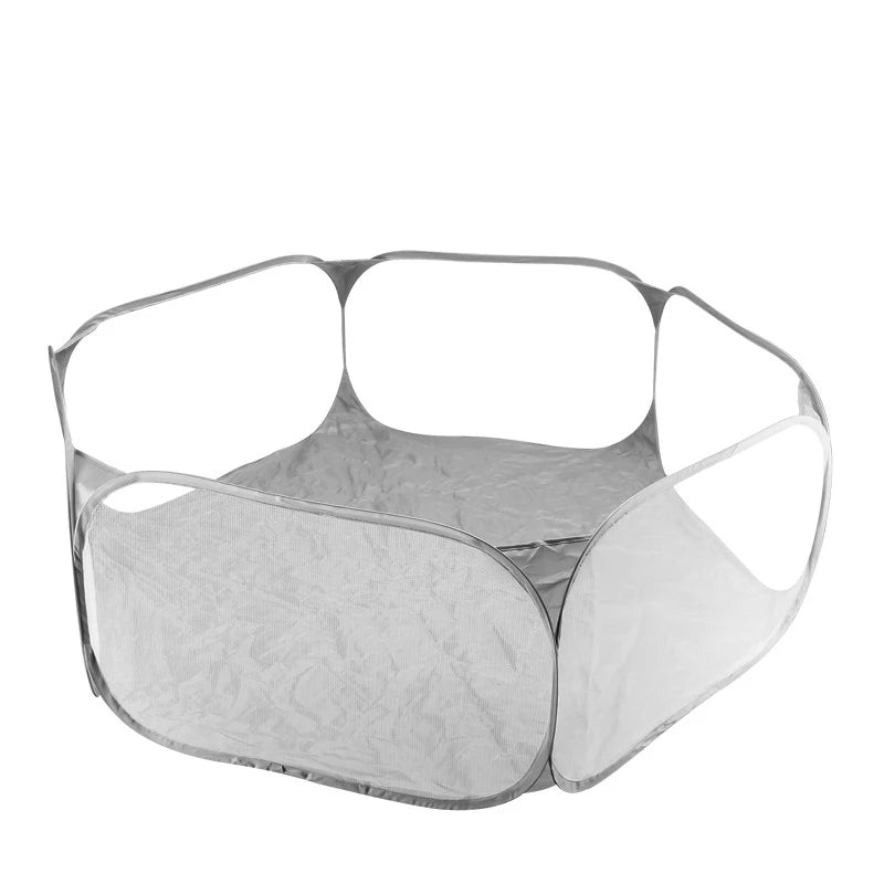 VZZ Pet Fence Kitten Cage Folding Cage Playpen for Hamster Hedgehog Small Animals Breathable Puppy Rabbit Guinea Pig  - Slobuy
