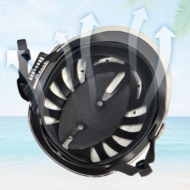 V Electric Scooter Helmet Summer Vespa Chopper Motorcycle Helmets Safety Waterfall Soman Urban Articles Woman Men Moto Equipment - Slobuy