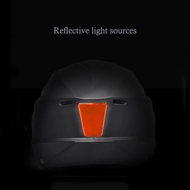 V Electric Scooter Helmet Summer Vespa Chopper Motorcycle Helmets Safety Waterfall Soman Urban Articles Woman Men Moto Equipment - Slobuy