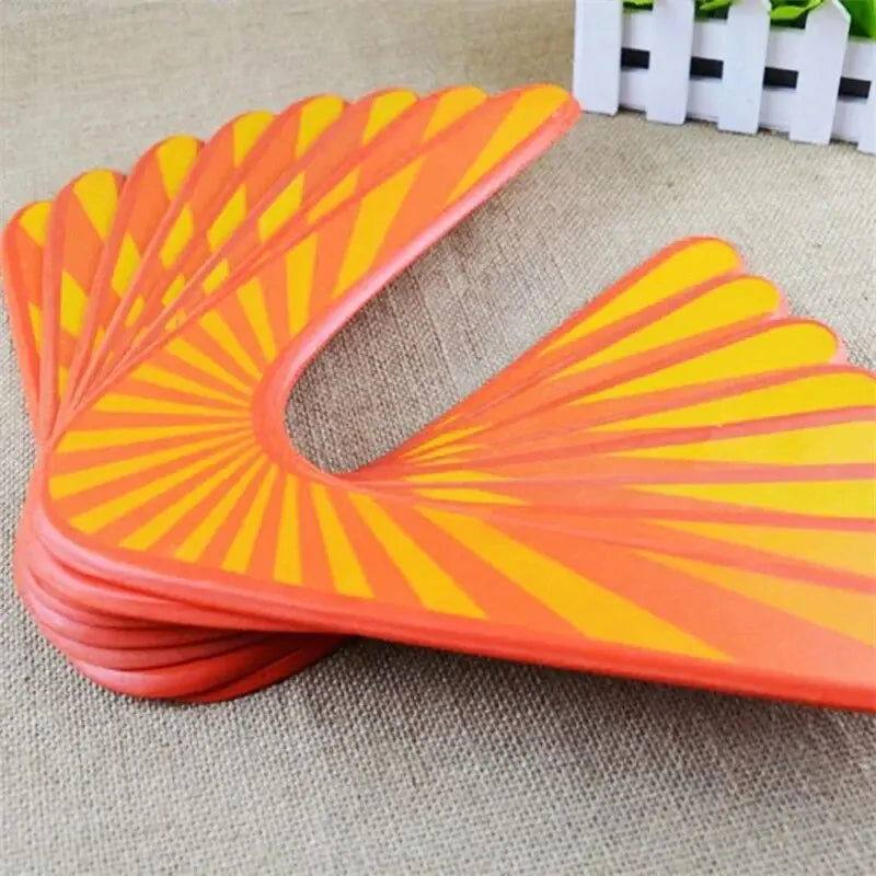V Shaped Boomerang Flying Disc Throw Catch Wooden Return Dart Flying Outdoor Game Kids Toys Parent-child Interactive Game Props - Slobuy