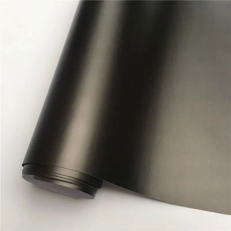 Various Colors Matte Satin Chrome Metallic Vinyl Wrap Film Car Sticker Decal Laptop Phone Motorcycle Graphic - Slobuy