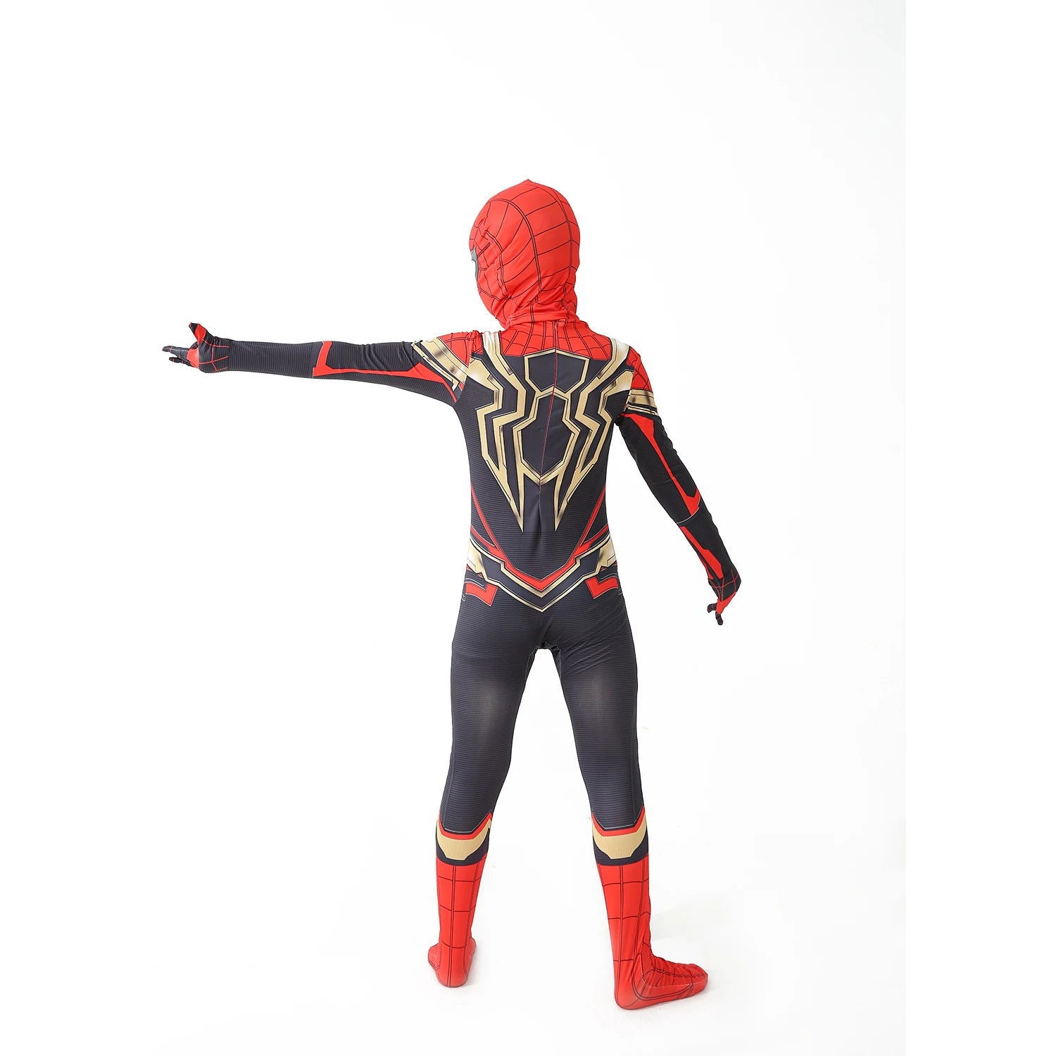 12 Kids Style Superhero Spiderman/Black Panther/Venom Halloween Party Christmas Cosplay Spiderman Costume Children Gifts - Slobuy