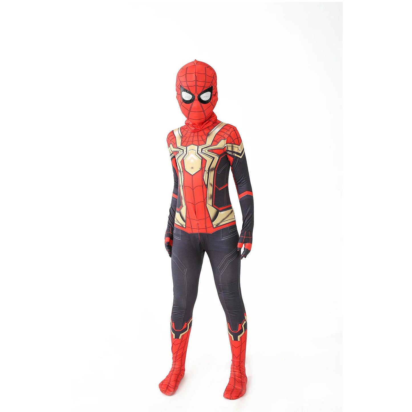 12 Kids Style Superhero Spiderman/Black Panther/Venom Halloween Party Christmas Cosplay Spiderman Costume Children Gifts - Slobuy