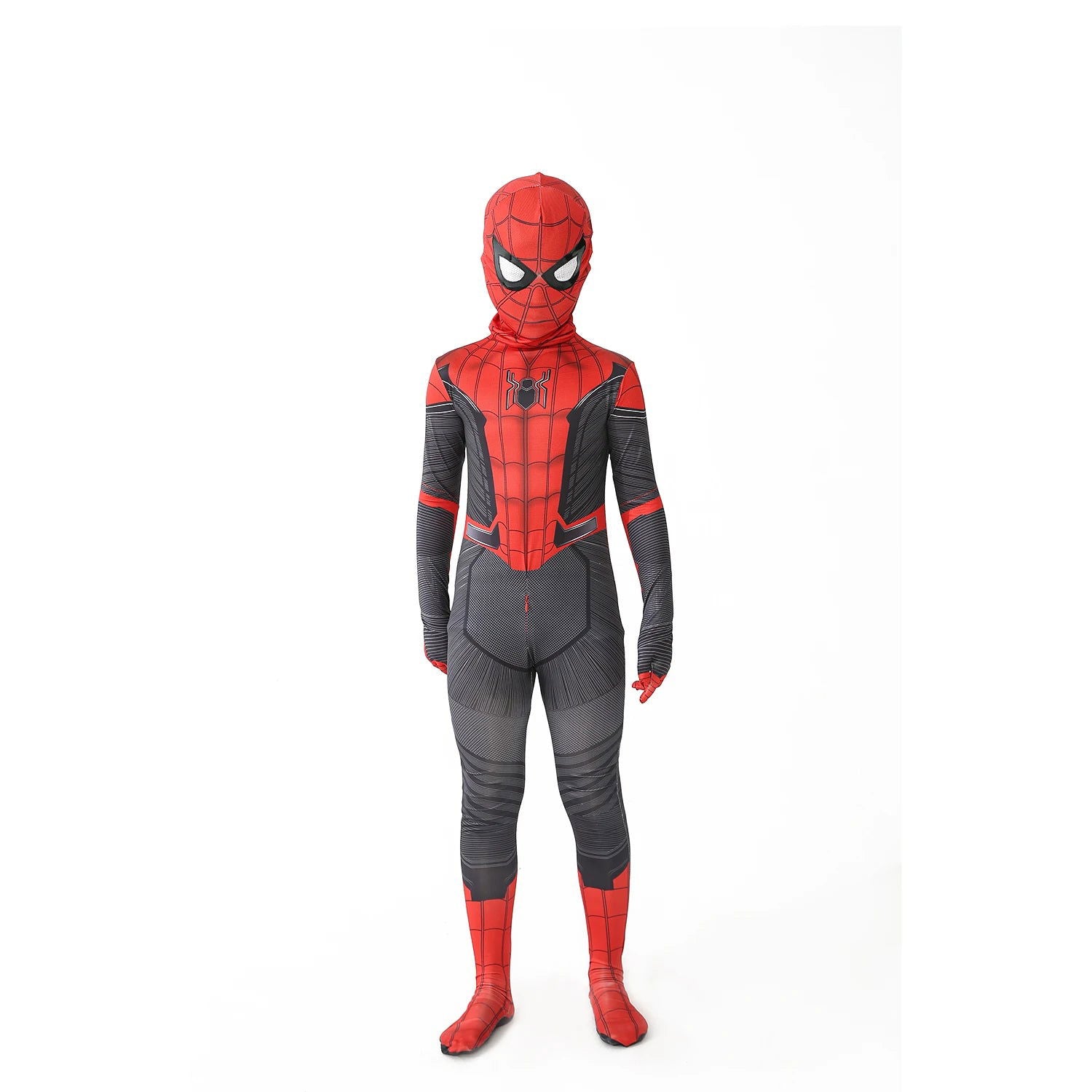 12 Kids Style Superhero Spiderman/Black Panther/Venom Halloween Party Christmas Cosplay Spiderman Costume Children Gifts - Slobuy
