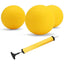 Viminston Roundnet Game Ball Replaceable Competitive Balls Mini Volleyball 3-Pack With Pump - Slobuy