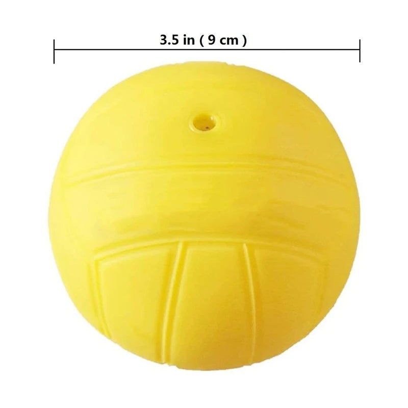 Viminston Roundnet Game Ball Replaceable Competitive Balls Mini Volleyball 3-Pack With Pump - Slobuy