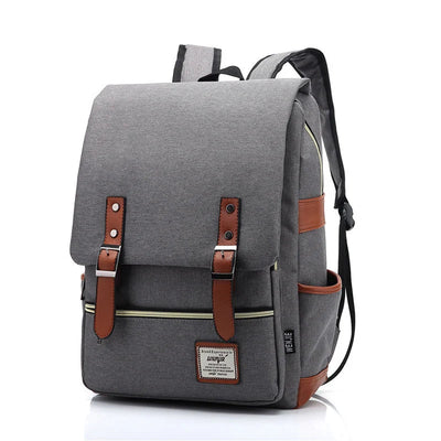 Vintage Unisex Oxford Waterproof Backpacks Large Capacity Men Travel Bag Women Students School Books 16 Inch Laptop Backpack - Slobuy