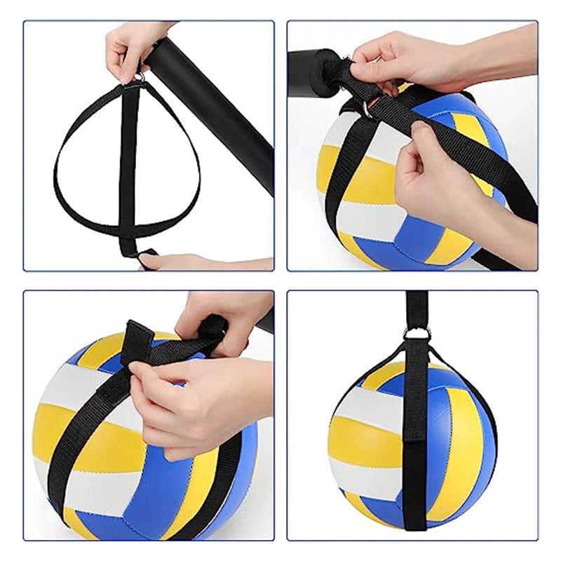 Volleyball Spike Trainer Jumping Action Serving Improve Training System Indoor Outdoor Beach Train Supplies Beginners - Slobuy