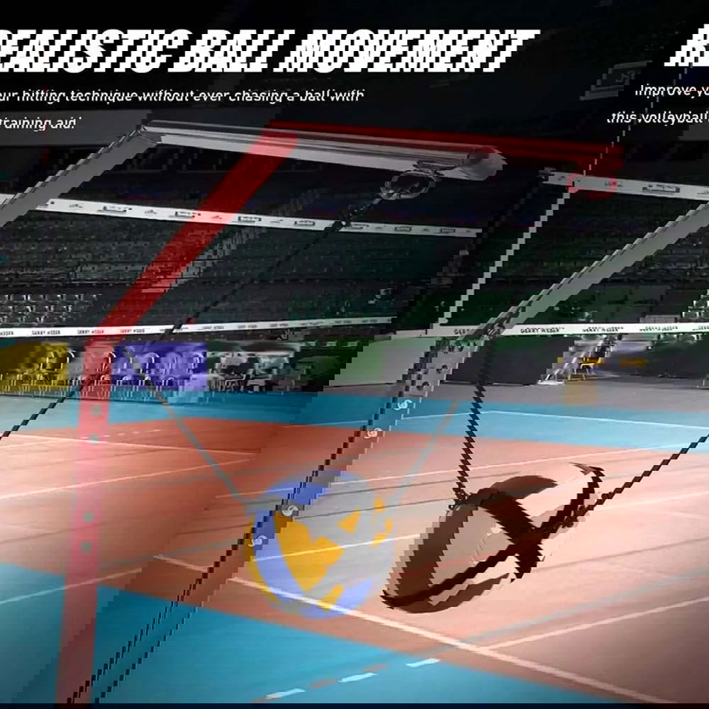 Volleyball Spike Training aid System: Volleyball Spiking Trainer Equipment to Improve Serving and Wicked-Fast Arm Speed - Slobuy