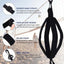 Volleyball Spike Training aid System: Volleyball Spiking Trainer Equipment to Improve Serving and Wicked-Fast Arm Speed - Slobuy