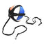 Volleyball Trainer for Solo Practice Volleyball Pal Warm Up Returns Ball After Every Swing Adjustable Elastic Cord Black - Slobuy