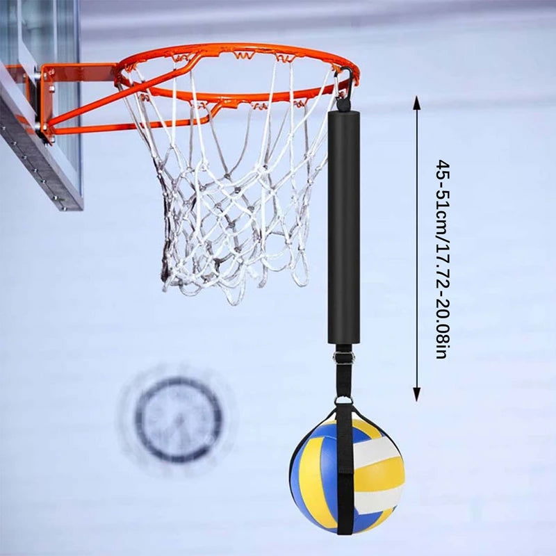 Volleyball Training Equipment Aid Practice Trainer with Adjustable Belt for Serving Setting Spiking Training Returns Ball - Slobuy