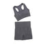 WAREBALL 2/3/4pcs Seamless Yoga Set Gym Clothes Sportswear Yoga Suits For Women Fitness Set Tracksuits Sports Bra Gym Leggings - Slobuy