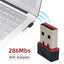 WIFI 6 Network Signal Reception Mini Driver-free Wi-Fi Adapter for PC Deskop Computer 2.4G Network Card USB Plug and Play - Slobuy