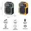 Kinscoter 6000mAh Hanging Neck/Waist Fan USB Mini Portable Rechargeable Fan For Outdoor Camping Hiking Climbing Running Sports - Slobuy