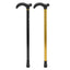 Walking Stick Cane Mobility Aid Cane Aluminum Alloy Rubber Base Telescopic Adjustable Walking Stick for Seniors Elderly - Slobuy