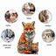Warm Fox Family Wooden Puzzle Creative Variety Of Special Shapes Creative Gifts For Boys And Girls Birthday Gifts For Adults - Slobuy