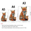 Warm Fox Family Wooden Puzzle Creative Variety Of Special Shapes Creative Gifts For Boys And Girls Birthday Gifts For Adults - Slobuy