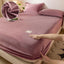 Warm Plush Fitted Sheet Elastic Mattress Cover Velvet Bed Cover Full Set Winter Soft Family Double Bed Bedding 150/160/180x200cm - Slobuy