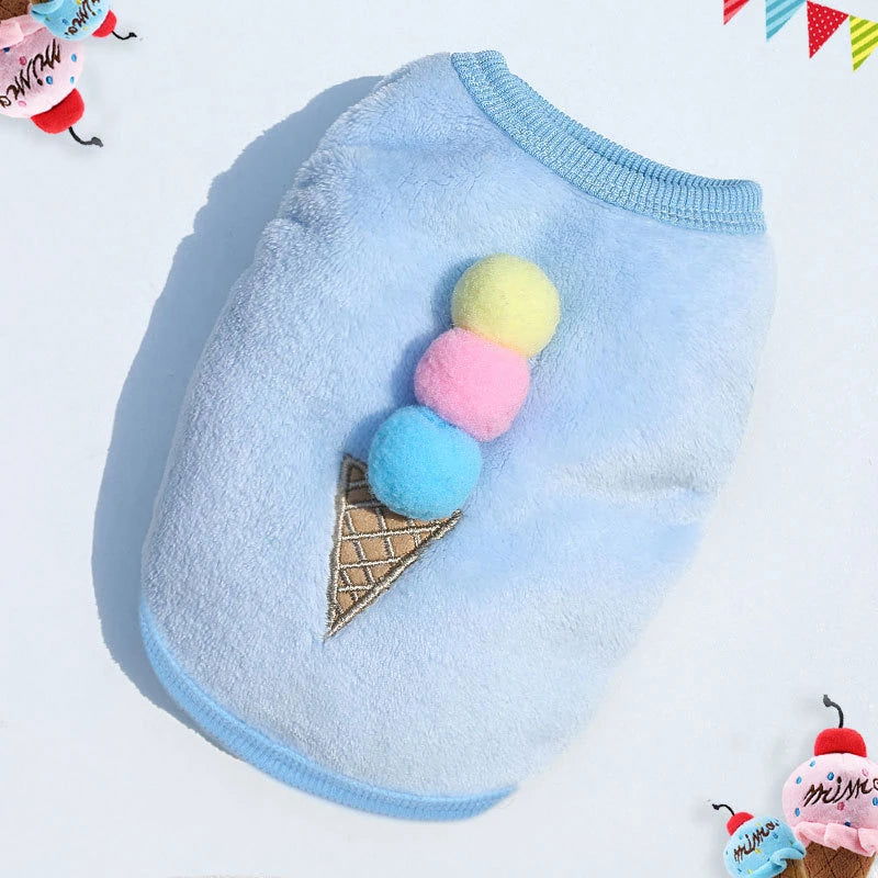Warm Rabbit Clothes Soft Fleece Guinea Pig Vest Cute Small Pet Clothes Bunny Costume for Ferret Chihuahua Rabbit Accessories - Slobuy