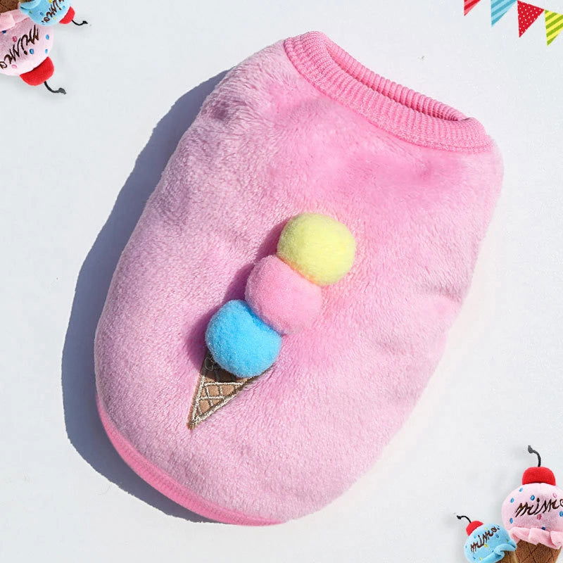 Warm Rabbit Clothes Soft Fleece Guinea Pig Vest Cute Small Pet Clothes Bunny Costume for Ferret Chihuahua Rabbit Accessories - Slobuy