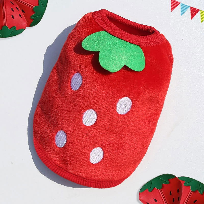 Warm Rabbit Clothes Soft Fleece Guinea Pig Vest Cute Small Pet Clothes Bunny Costume for Ferret Chihuahua Rabbit Accessories - Slobuy