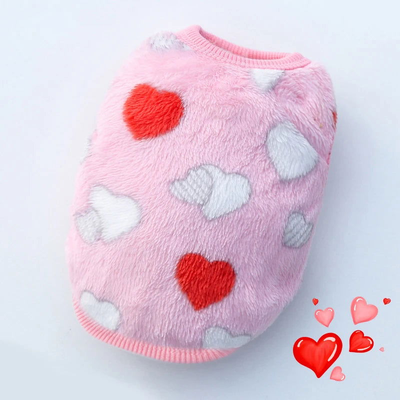 Warm Rabbit Clothes Soft Fleece Guinea Pig Vest Cute Small Pet Clothes Bunny Costume for Ferret Chihuahua Rabbit Accessories - Slobuy