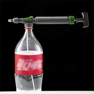 Watering Irrigation High Sprayer Water Pressure Flower Garden Gun Sprayer Head Juice Bottles Interface Plastic Trolley Spray - Slobuy