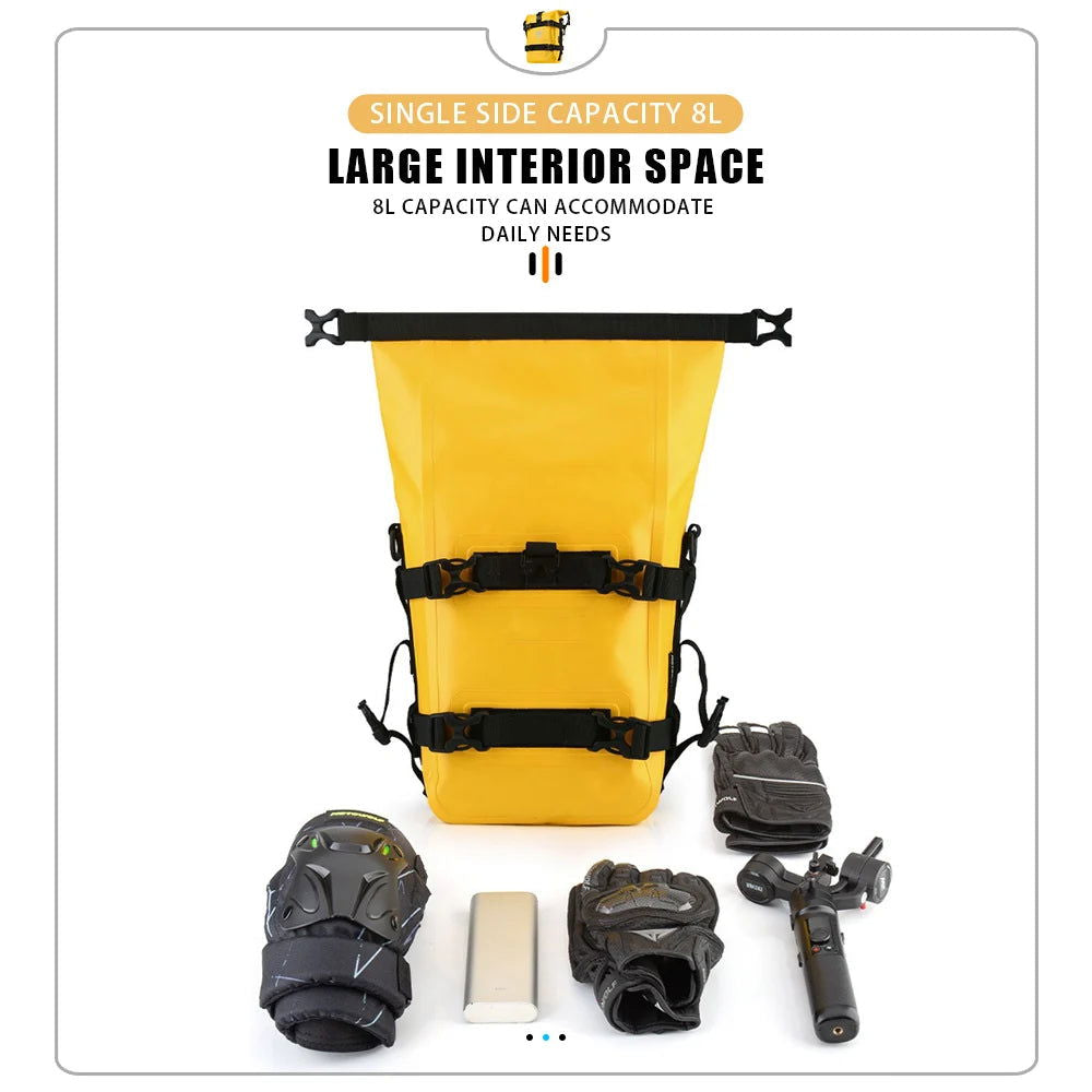 Waterproof Bag Repair Tool Placement Bag For BMW R1200GS HONDA Suzuki DL650 V-Strom Motorcycle Accessories Frame Crash Bars Bag - Slobuy
