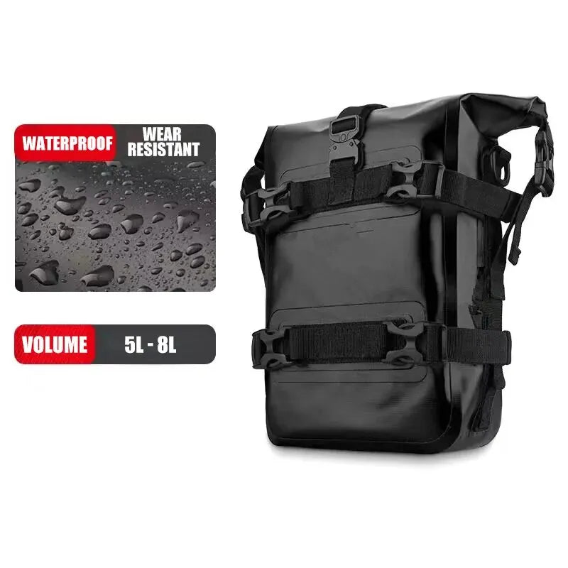 Waterproof Bag Repair Tool Placement Bag For BMW R1200GS HONDA Suzuki DL650 V-Strom Motorcycle Accessories Frame Crash Bars Bag - Slobuy