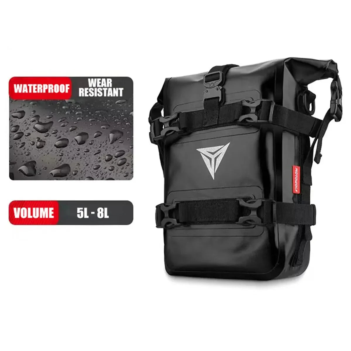 Waterproof Bag Repair Tool Placement Bag For BMW R1200GS HONDA Suzuki DL650 V-Strom Motorcycle Accessories Frame Crash Bars Bag - Slobuy
