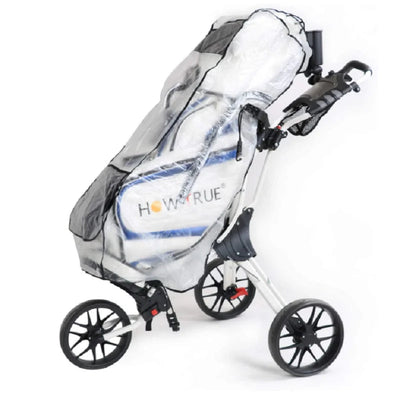 Waterproof Golf Bag Rain Protection Cover, Clear Rain Cover with Hood for Golf Bag, Golf Push Carts, Golf Club - Slobuy