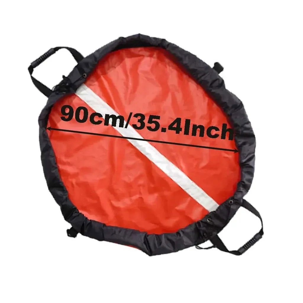Waterproof Swimming Wetsuit Change Mat Beach Clothes Changing Carrying Bag With Handle Shoulder Straps for Surfing Kayak - Slobuy
