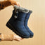 Waterproof Winter for 2023 New Faux Fur Long Platform Snow Warm Cotton Couples Shoes Plush Woman Ankle Boots - Slobuy