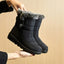 Waterproof Winter for 2023 New Faux Fur Long Platform Snow Warm Cotton Couples Shoes Plush Woman Ankle Boots - Slobuy