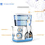 Waterpulse V300G Oral Irrigator 5pcs Tips Dental Water Flosser Electric Cleaner 800ml Oral Hygiene Dental Flosser For Oral Care - Slobuy