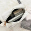 Wave Embroidery Square Bag Shoulder Strap With Printed Large Capacity Shoulder Crossbody Bag for Women - Slobuy