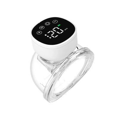 Wearable Hands Free Electric Breast Pump Silent Invisible Portable Milk Extractor 3 Modes Breastfeeding Milk Collector - Slobuy