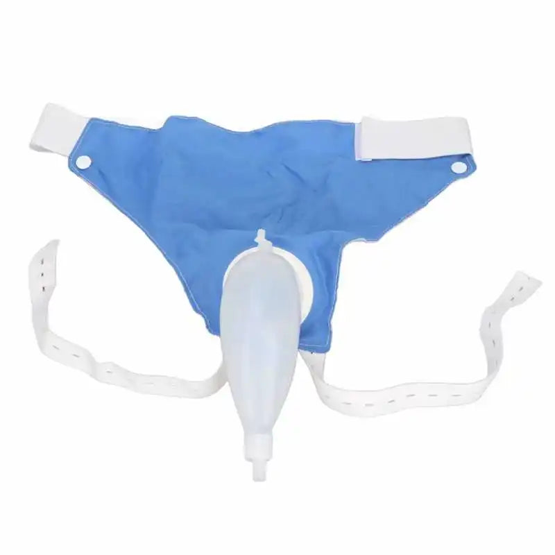 Wearable Urine Collection Bag with Pee Catheter Duct 1000ML 2000ML for Men Elderly Urinary Incontinence Bedridden Patients - Slobuy