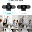 Webcam 1080P HD Streaming USB Computer Web Cam EMEET Mini Camera with Microphones for PC Desktop Laptop Video Meeting - Slobuy