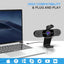 Webcam 1080P HD Streaming USB Computer Web Cam EMEET Mini Camera with Microphones for PC Desktop Laptop Video Meeting - Slobuy