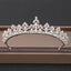 Wedding Crown Hair Jewelry Bridal Headpiece woman Baroque Rhinestones Crystal Tiaras Bride Party Crowns Wedding Hair Accessories - Slobuy