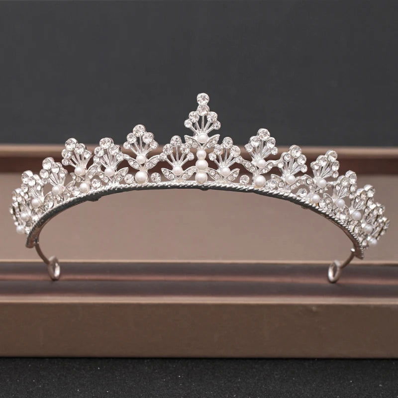 Wedding Crown Hair Jewelry Bridal Headpiece woman Baroque Rhinestones Crystal Tiaras Bride Party Crowns Wedding Hair Accessories - Slobuy