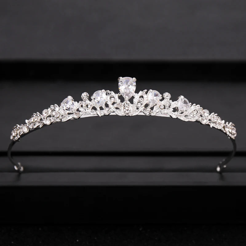 Wedding Crown Hair Jewelry Bridal Headpiece woman Baroque Rhinestones Crystal Tiaras Bride Party Crowns Wedding Hair Accessories - Slobuy