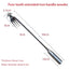Weeding Artifact Uprooting Weeding Tool Steel Weed Puller 4 Teeth Dual Purpose Weeder Hand Remover Tool For Garden - Slobuy
