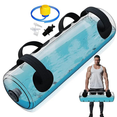 Weight-bearing Water Bag Exercise Home Gym Weightlifting Core Strength Training Bodybuilding Exercise Portable Sports Tool - Slobuy