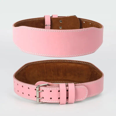 Weight Lifting Belt For Women 10.5cm Width Gym Fitness Squats Belt Back Support Powerlifting, Cross Training, Workout Belt Pink - Slobuy