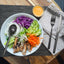 Western Tableware Black Dinnerware Set 6 Pieces Cutlery Set Stainless Steel Knife Fork IceTea Spoon Party Classic Silverware Set - Slobuy