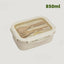 Wheat Straw Lunch Box Healthy BPA Free Bento Boxes Microwave Dinnerware Food Storage Container Soup Cup Lunch Box for Kids - Slobuy