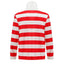Wheres Waldo Striped Shirt Youth Kids Boys Wally Costume Shirt Glasses and Hat Socks Unisex  Adults Halloween Cosplay Costume - Slobuy